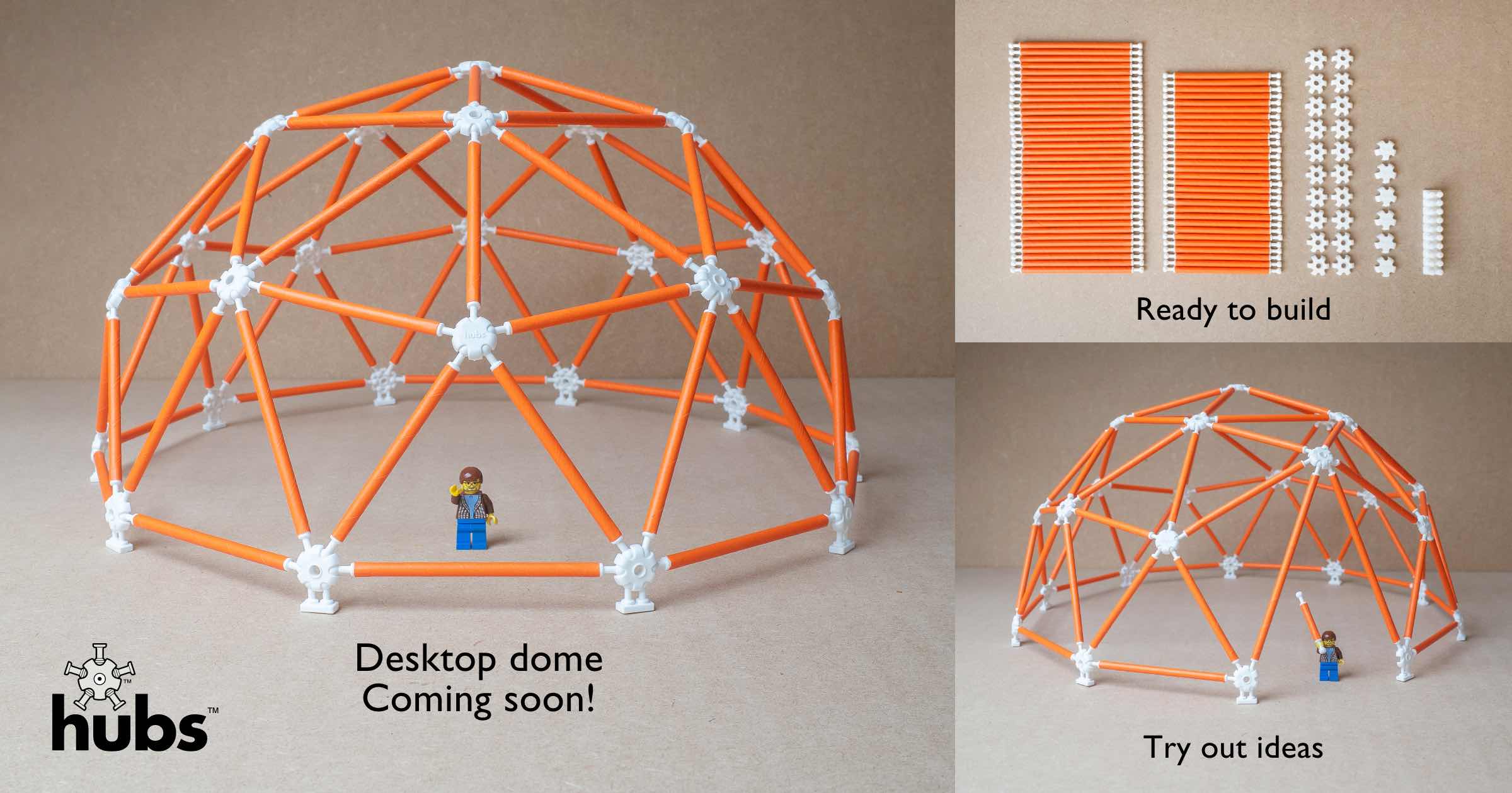 Satire vores marmorering Hubs mini desktop dome - coming soon!